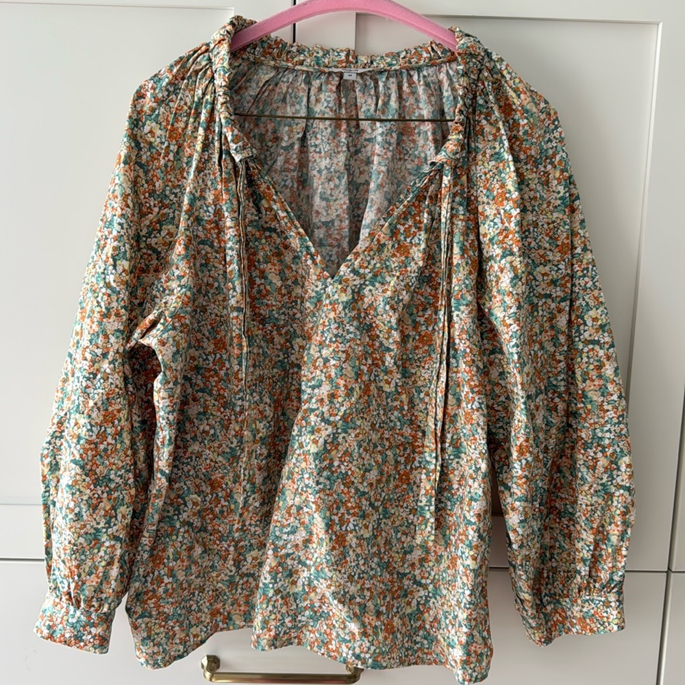 Rails floral top